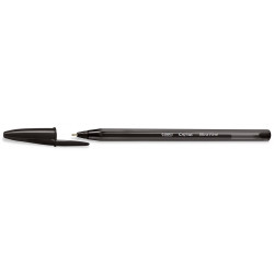 Bolígrafo bic ultra fine negro.
