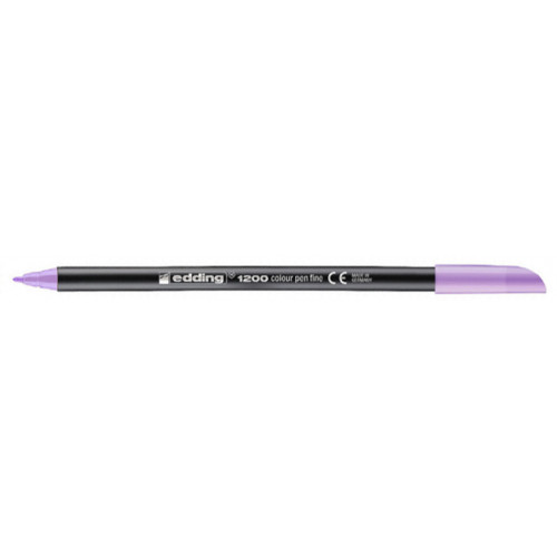 Rotulador punta de fibra edding 1200 pastel, lavanda