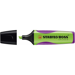 Marcador fluorescente stabilo boss splash, verde