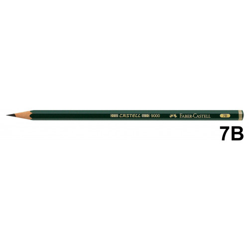 Lápiz faber-castell Castell 9000, 7b.