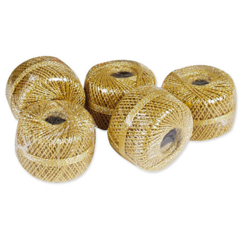 Cordoncillo eurocinsa, ovillo de 20 mts. oro