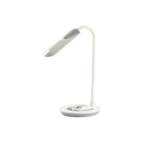 Lámpara de oficina q-connect de 18 leds y 6 w en color blanco.