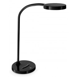 Lámpara de escritorio cep flex, led 4 w, negro