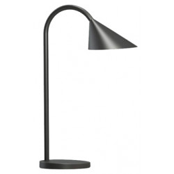 Lámpara de escritorio unilux sol, led 4 w, negro