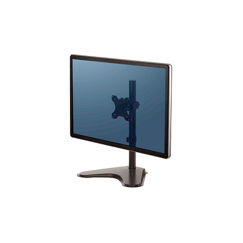 Soporte con peana para monitor fellowes professional series, color negro.