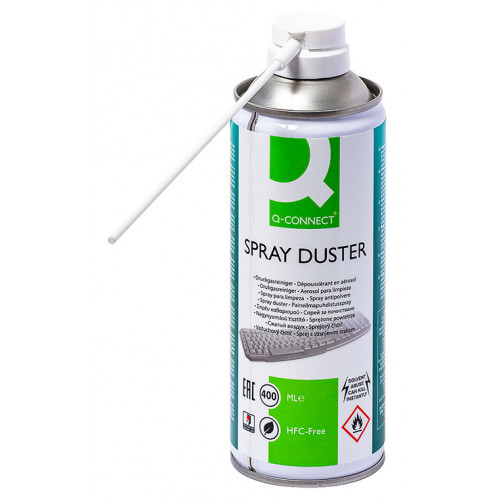 Pulverizador de aire comprimido q-connect, bote de 400 ml.
