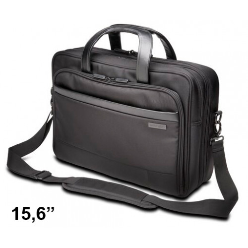 Maletín para portátil kensington contour™ 2.0 business de 15,6", negro
