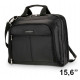 Maletín para portátil kensington sp40 classic de 15.6", negro
