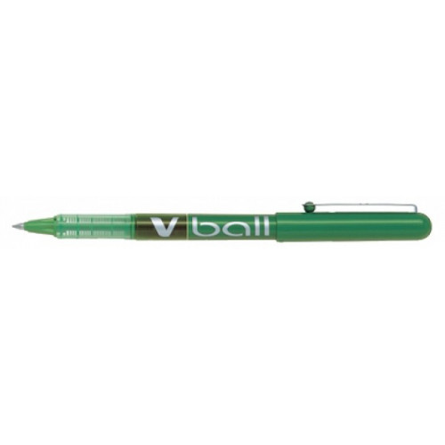 Roller tinta líquida pilot v-ball 05 verde.
