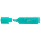Marcador fluorescente faber-castell textliner 1546 turquesa.