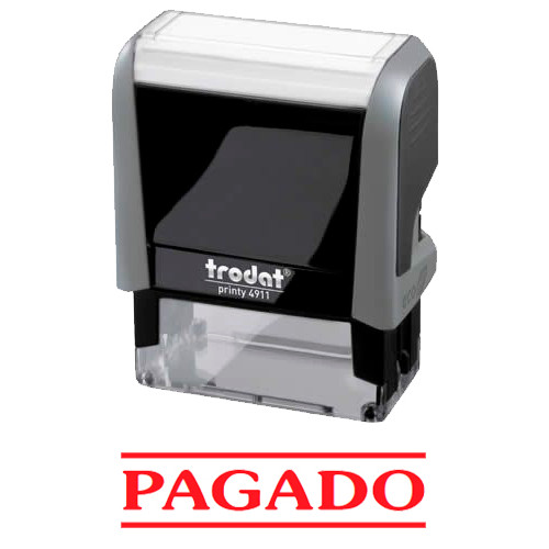 Sello trodat printy 4911 fórmula comercial " pagado "