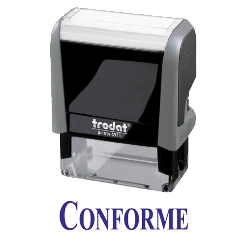 Sello trodat printy 4911 fórmula comercial " conforme "
