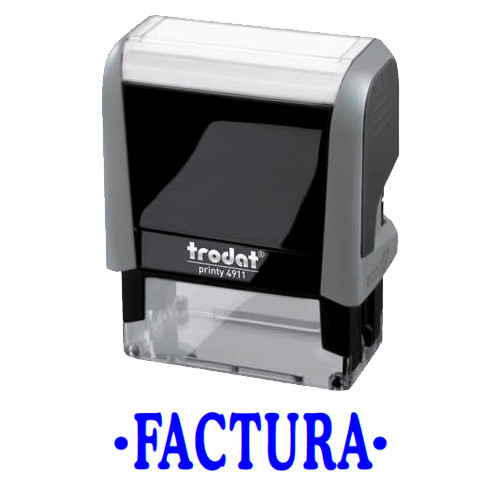 Sello trodat printy 4911 fórmula comercial " factura "