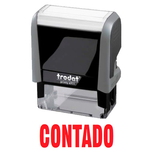 Sello trodat printy 4911 fórmula comercial " contado "