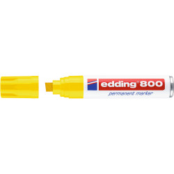 Marcador permanente edding 800 amarillo