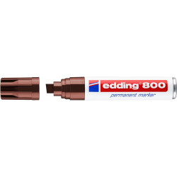Marcador permanente edding 800 marrón