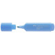 Marcador fluorescente faber-castell textliner 46 pastel, azul ultramar
