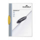 Dossier en pvc con pinza de plástico durable swingclip 30, din a4, amarillo