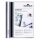 Dossier personalizable en pvc con fástener metálico plastificado durable duraplus din a4, gris