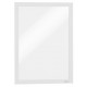 Marco informativo durable duraframe, din a4, blanco, pack de 2 uds.