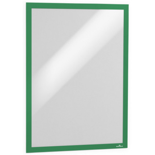 Marco informativo durable duraframe, din a3, verde, pack de 2 uds.