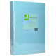 Papel q-connect color, din a3, 80 grs/m². celeste, paquete de 500 hojas