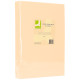 Papel q-connect color, din a3, 80 grs/m². crema, paquete de 500 hojas