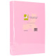 Papel q-connect color, din a3, 80 grs/m². rosa, paquete de 500 hojas