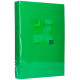 Papel q-connect color, din a3, 80 grs/m². verde intenso, paquete de 500 hojas