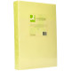 Papel q-connect color, din a3, 80 grs/m². amarillo neón, paquete de 500 hojas