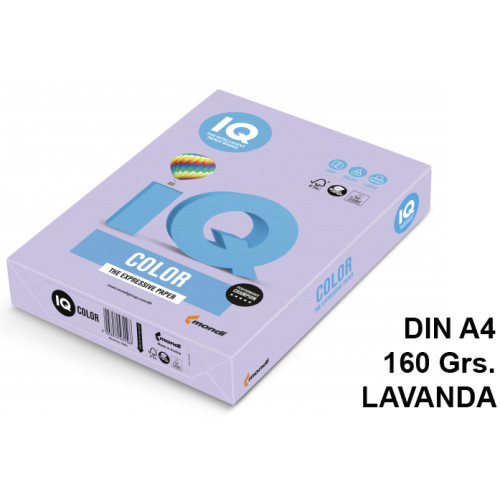 Papel iq color medio lavanda en formato din a-3 de 80 grs. paquete de 500 hojas.