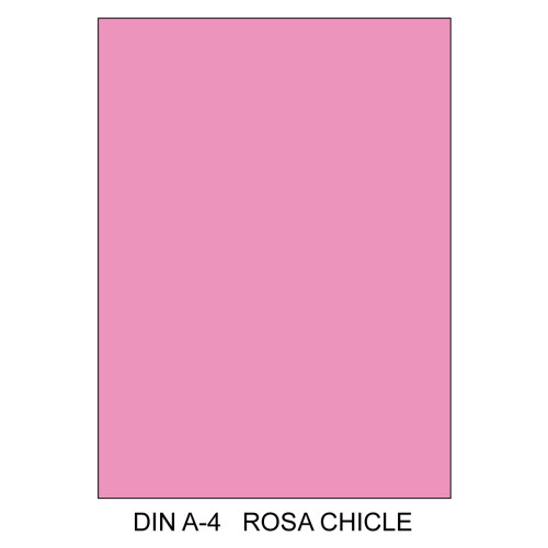 Cartulina canson iris, din a4, 185 grs/m². rosa chicle