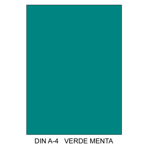 Cartulina canson iris, din a4, 185 grs/m². verde menta