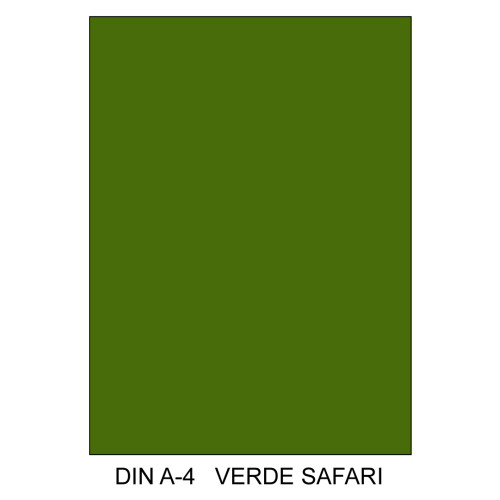 Cartulina canson iris, din a4, 185 grs/m². verde safari