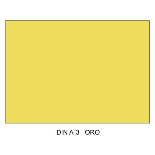 Cartulina canson iris, din a3, 280 grs/m². oro