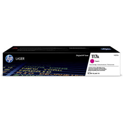 Toner laser hewlett packard color laser 150a/178nw/mfp179fnw, 117a magenta