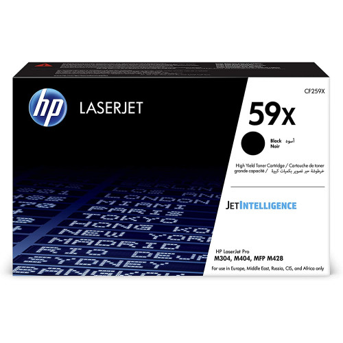 Toner laser hp laserjet m404dn/ pro m304a/ pro mfp m428dw, 59x negro cf259x