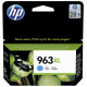 Cartucho ink-jet hewlett packard officejet pro 9010/9010e/9012, 963xl cyan