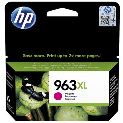 Cartucho ink-jet hewlett packard officejet pro 9010/9010e/9012, 963xl magenta