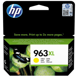 Cartucho ink-jet hewlett packard officejet pro 9010/9010e/9012, 963xl amarillo