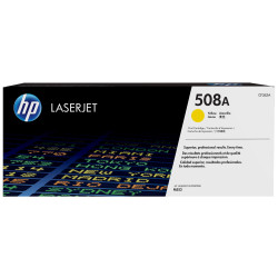 Toner laser hewlett packard color laserjet enterprise m552dn/m553dn/m553n, 508a amarillo