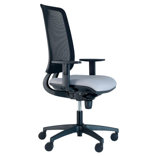 Silla de oficina absolute malla, syncro, regulación lumbar, brazos 1d