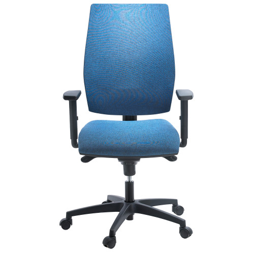 Silla de oficina melania malla + tapizado, syncro, brazos 1d