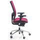 Silla de oficina melania malla + tapizado, syncro, brazos 2d