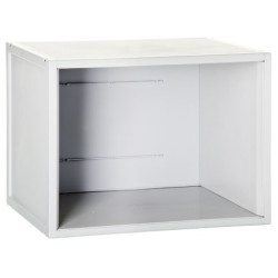 Módulo archivo 2000 archisystem, 356x474x362 mm. 1 hueco de 335x425x325 mm. gris/gris