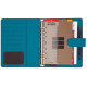 Agenda finocam open troya 500, semana vista vertical, 117x181 mm. azul