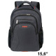 Mochila samsonite at work line american tourister para portátil de 15,6", negro
