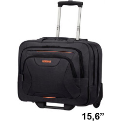Maletín samsonite at work line american tourister con ruedas para portátil de 15,6", negro