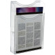 Expositor mural archivo 2000 archiplay, din a4 vertical, 1 compartimento, cristal transparente