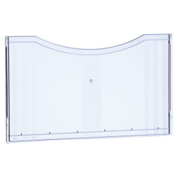 Tapa frontal archivo 2000 archiplay, din a4 horizontal, azul transparente